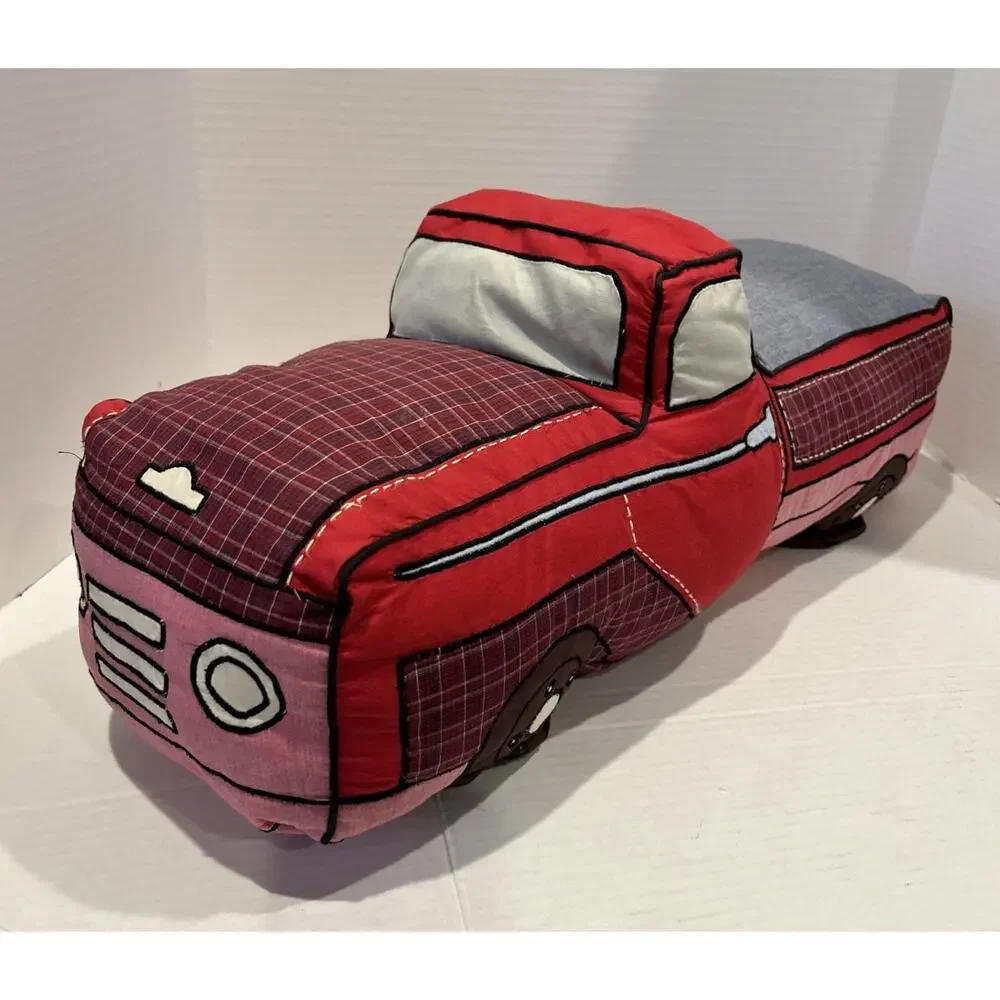 Pottery Barn Pick Up Truck Pillow Pillow 24”